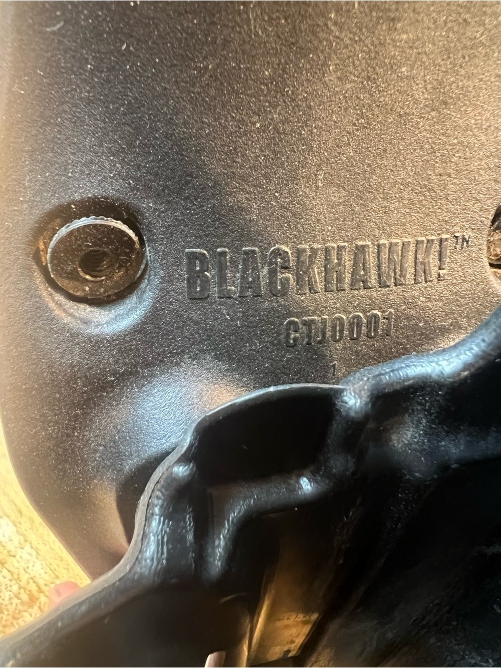 Blackhawk! Polymer Duty Holster, C1218 for Glock 17/22, RH - Picture 2 of 8